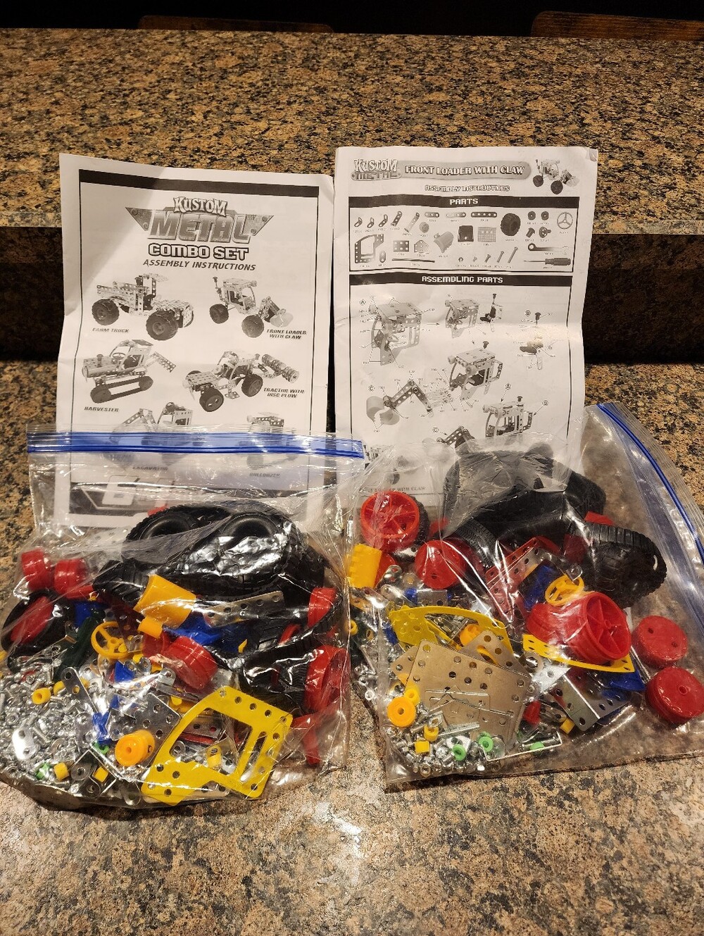 Custom Metal Combo Set By Hurricane Toys